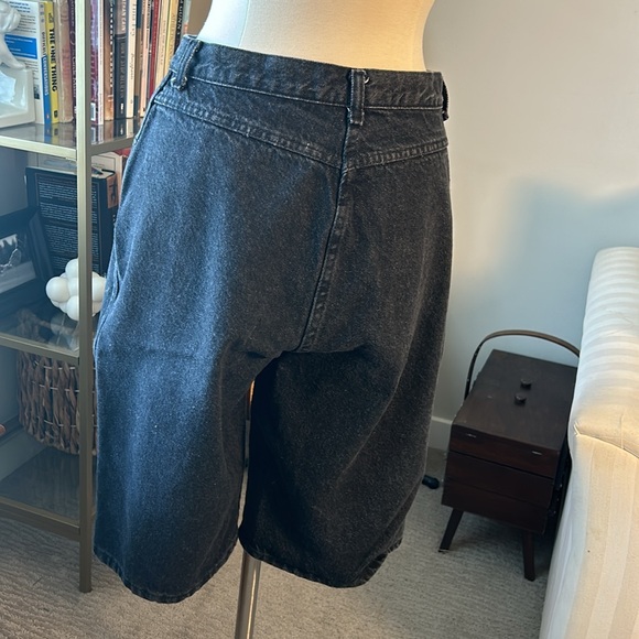 Vintage 90’s Black Denim Shorts - Picture 6 of 10